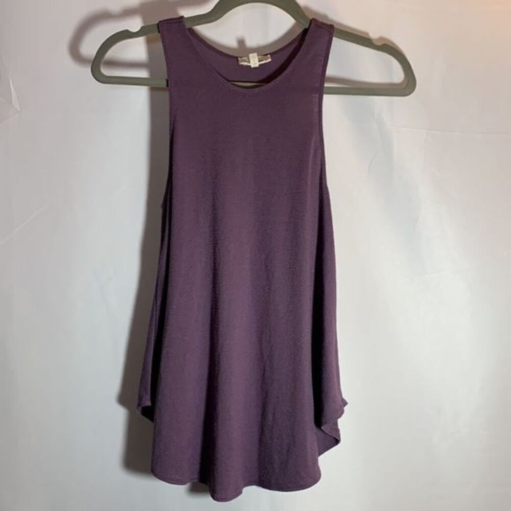 Wilfred Free Purple Knit Tank Top
